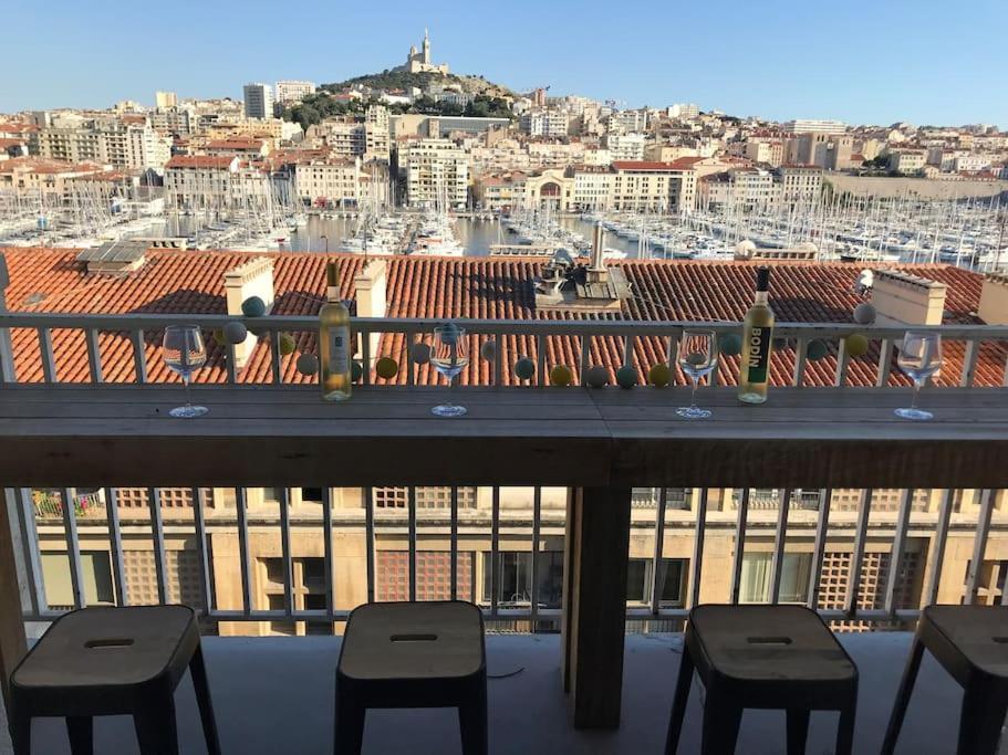 Le Belvedere Du Vieux-Port - Amazing View Marsilia Exterior foto